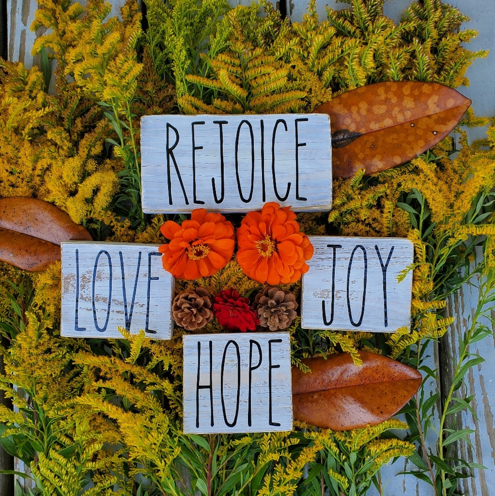 Rae Dunn inspired tiered tray decor